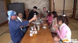 'Three Japanese Babes Get Drilled By Older Men' screenshot nº 23