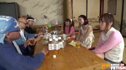 'Three Japanese Babes Get Drilled By Older Men' screenshot nº 27