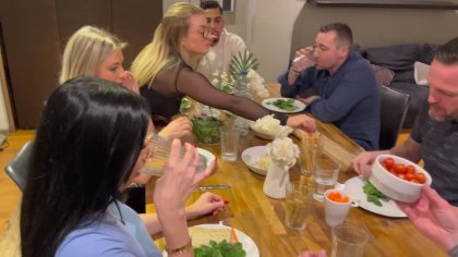 Friendly Dinner Ended Up As a Wild Orgy