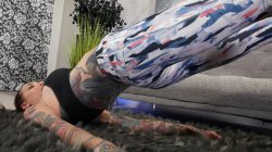 Captura de 'Tattoo Yoga Beauty Rocky Emerson Gives JOI and Masturbates' nº 14