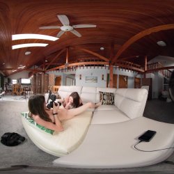 'BTS Slay Kay's Strip & Suck Spectacle - VR Voyeur View' screenshot nº 10