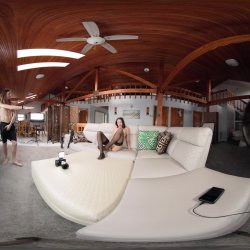 'BTS Slay Kay's Strip & Suck Spectacle - VR Voyeur View' screenshot nº 2