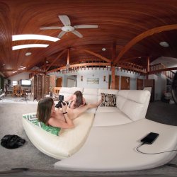 'BTS Slay Kay's Strip & Suck Spectacle - VR Voyeur View' screenshot nº 24