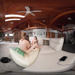 'BTS Slay Kay's Strip & Suck Spectacle - VR Voyeur View' screenshot nº 7