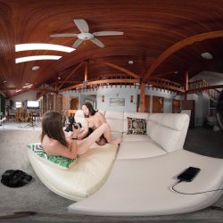 'BTS Slay Kay's Strip & Suck Spectacle - VR Voyeur View' screenshot nº 8