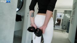 'Rough Anal Bondage For The Petite French' screenshot nº 37