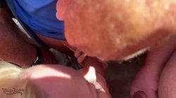 Captura de 'Blonde Babe Vera Jarw Gets Her Mouth Fucked By Big Dicks!' nº 25