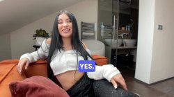 Captura de '18YO PETITE LATINA FIRST TIME ANAL - Big Dick POV Casting For Big Ass Big Booty Big Boobs In Lingerie Anal Sex' nº 14
