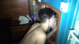 Brandon Used Raw by Juan Perez in the Crunchboy scene