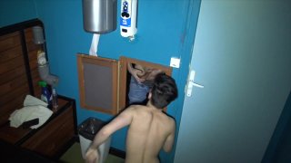 Brandon Used Raw by Juan Perez in the Crunchboy scene