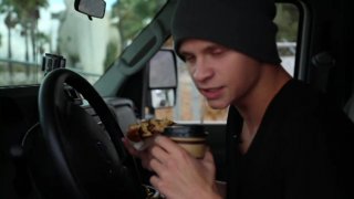 Jake Bass, Levi Karter & Max Ryder in RoadStrip for CockyBoys - clip
