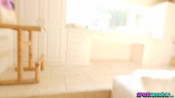 Captura de 'Slutty Teen Deep Throat Princess Lola Valentine Bent Over Fucked Hard Rides Cock Big Dick Tight Little Pussy Creampie Pump And Dump Finish' nº 10