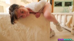 Captura de 'Slutty Teen Deep Throat Princess Lola Valentine Bent Over Fucked Hard Rides Cock Big Dick Tight Little Pussy Creampie Pump And Dump Finish' nº 75