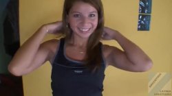 Captura de 'Argentina amateurs Lara blowjob and facial' nº 4