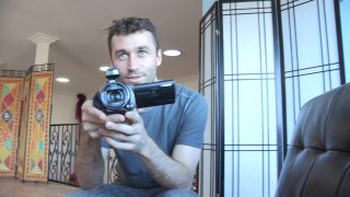 Petite Brunette Dana Vespoli Helps Hold the Camera as James Deen Licks Her Pussy and Fucks Her Cute Butt Screenshot