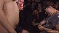 'Eager Blonde Nympho Needs All Her Holes Publicly Pounded' screenshot nº 133