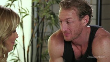 Pretty Busty Blonde Cherie DeVille Gets Her Pussy Pounded by Stud Ryan Mclane