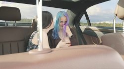 Captura de 'Amateur Sex In Car: BG, Lesbi and Cum' nº 5
