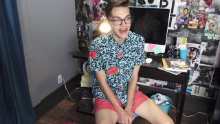 Dustin Cook Solo Session in the Helix Studios scene