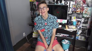 Dustin Cook Solo Session in the Helix Studios scene