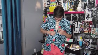 Dustin Cook Solo Session in the Helix Studios scene