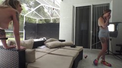 'BTS Poolside Taboo Anal Sex Scene With Cassidy Luxe' screenshot nº 93