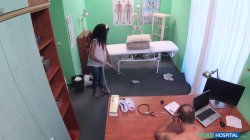 'Patient 003 - Two Cum Loads For Tight Ebony Pussy' screenshot nº 22