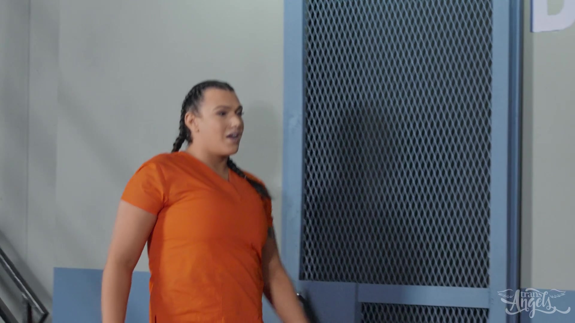 Scene 3 from Locked Up & Horned Up (2022) by Trans Angels - HotMovies