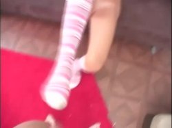 Captura de 'Jessica Valentino's Teen Babysitting Cheerleader Femdom Ballbusting Blowjob' nº 120