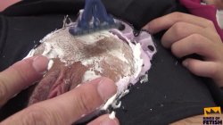 Captura de 'Big Tits And Shaved Pussy Asian Girl Masturbated With Finger Fucking And Vibrators' nº 134