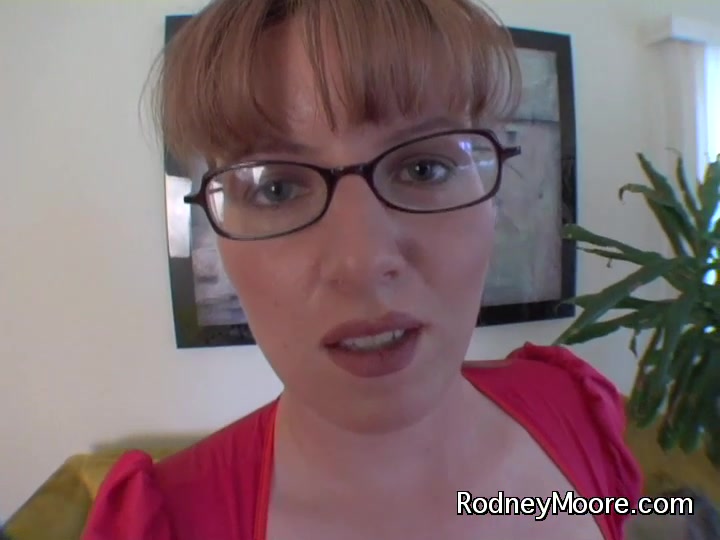 Sexy Redhead in Glasses Fucks Director Rodney Moore streaming video Jay&apo...