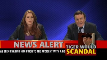 Tiger's Wife Gets Hers!