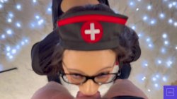 Captura de 'Sage Hunter Succubus Nurse Sloppy Blow Job Facial' nº 11