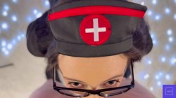 Captura de 'Sage Hunter Succubus Nurse Sloppy Blow Job Facial' nº 4