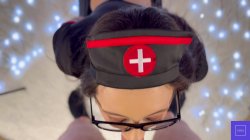 Captura de 'Sage Hunter Succubus Nurse Sloppy Blow Job Facial' nº 6