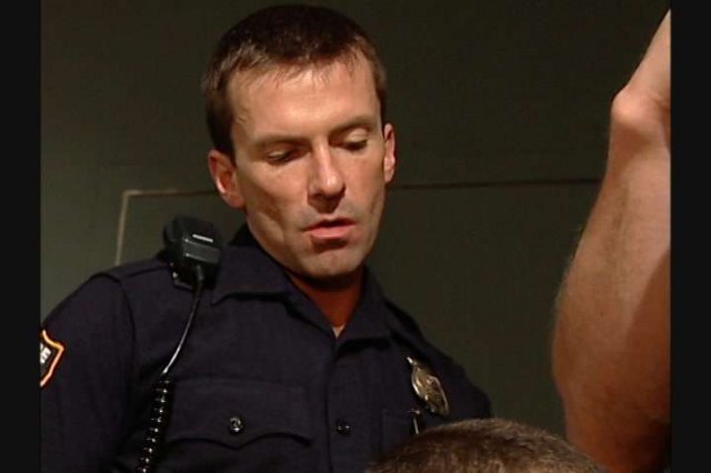 Gay cop shack clip