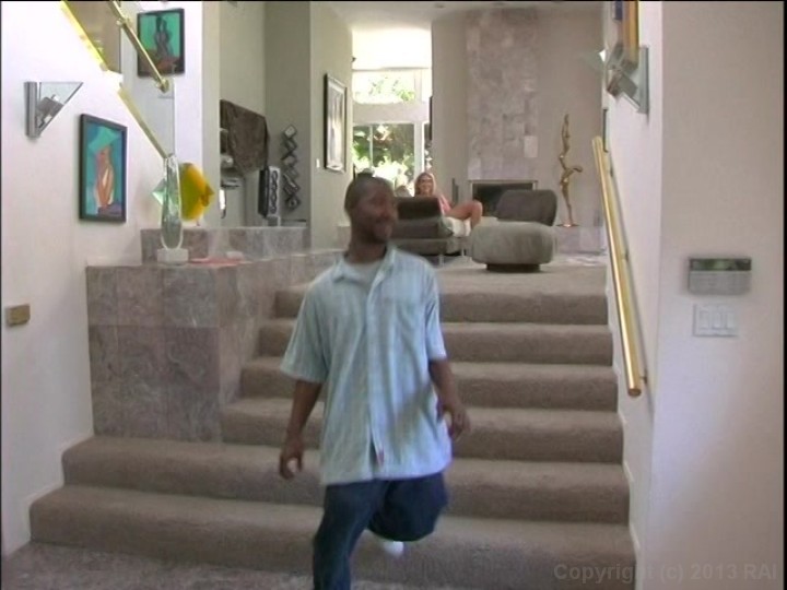 Horny Blonde Gets Fucked By Two Guys