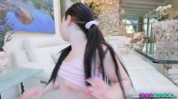 Captura de 'Deepthroat Teen Tiger Lola Valentine Tight Little Cameltoe Puffy Pussy Stuffed Warm Creampie' nº 36