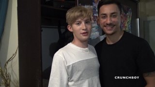 Andrea Used Raw by Arab Dominant in the Crunchboy scene - clip
