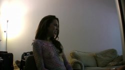 Captura de 'Lolo Milano In Pantyhose Gives Blowjob & Swallows Cum' nº 14