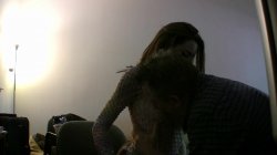 Captura de 'Lolo Milano In Pantyhose Gives Blowjob & Swallows Cum' nº 18