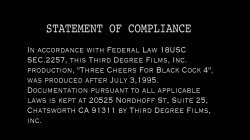 Captura de 'Three Cheers For Black Cock 4' nº 1