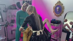 'Stacy Quartz, Rubber and Perv Vacuum Play Fuck and Blow 1/2' screenshot nº 15