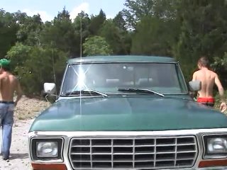 Cody Ray Crawford, Devin Lee Scott & Jeremiah Johnson in Boys Spanking Boys Volume 3: Check Dat Ass for Saggerz Skaterz - clip