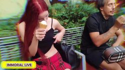 'Megan Murkovski Naughty Ice Cream Loving Teenage Seduces Old Man' screenshot nº 25