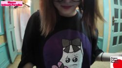 'Steamy night with a glasses wearing amateur DJ lost in the rhythm' screenshot nº 1