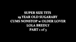 'Super Size Tits 19 Years Old Cums Nonstop With Older Lover' screenshot nº 1