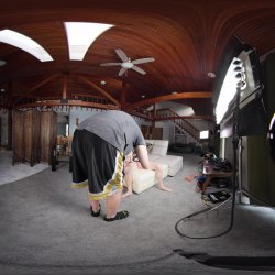 'BTS Erotic Heat With Violet Voss - VR Voyeur View' screenshot nº 111