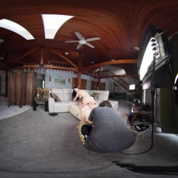 'BTS Erotic Heat With Violet Voss - VR Voyeur View' screenshot nº 117