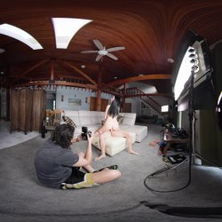 'BTS Erotic Heat With Violet Voss - VR Voyeur View' screenshot nº 123